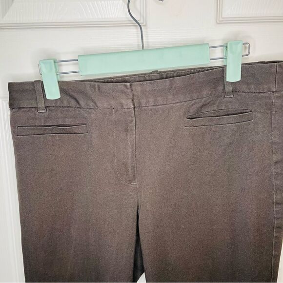 J.Crew Mercantile Skinny Ankle Pants Taupe Grey 10R - Picture 3 of 7